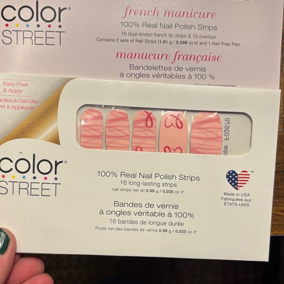 Color Street Nail Strips Collection - Blue, Pink, Purple, Green - Picture 6 of 8